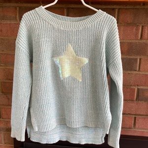 Gap Kids sequin star sweater